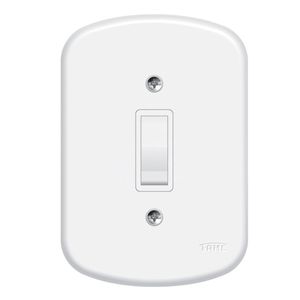 Conjunto 1 Interruptor Blanc Paralelo 10a Fame