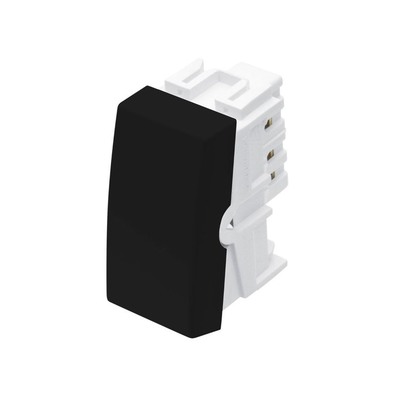Modulo_Habitat_Interruptor_Simples_16a_Black_Fame_103438101jpg