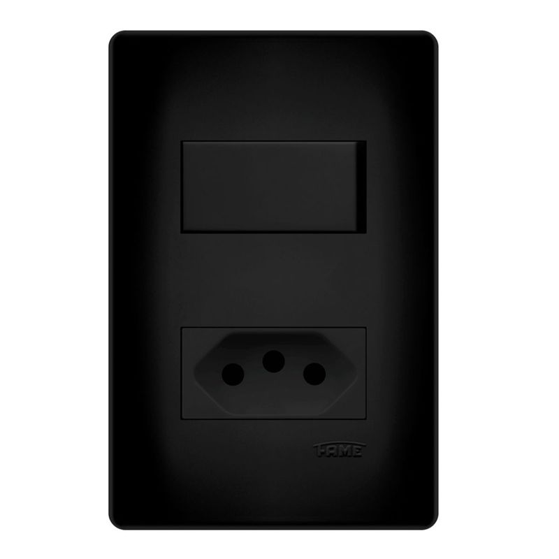 Conjunto_1_Interruptor_Habitat_Simples__1_Tomada_2pT_10a_250v_Black_Fame_103439701jpg