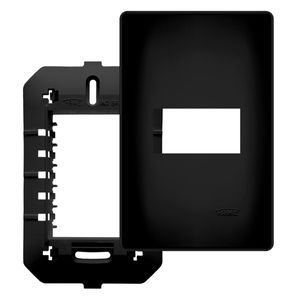 Placa Habitat 4x2 1 Modulo Horizontal Com Suporte Black Fame
