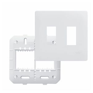 Placa Habitat 4x4 2 Modulos Verticais Com Suporte Fame