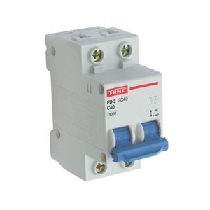 Disjuntor Din Fd Bipolar 2p 40a Fame