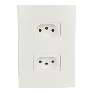 Conjunto Lunare 2 Tomadas 2p+T 10a 250v Schneider