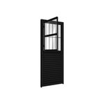 Porta_Alumnio_De_Giro_Mista_Com_Postigo_E_Grade_215x85_Esquerda_Preta_Ullian_103615201jpg