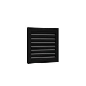 Porta Alumínio De Giro Para Alcapão Abertura Externa Esquerda 80x60 Preta Ullian