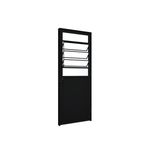 Porta_Alumnio_De_Lambri_Mista_Com_Basculante_215x85_Esquerda_Preta_Ullian_103612501jpg