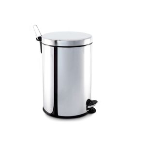 Lixeira Com Pedal E Balde 20l Inox Brinox