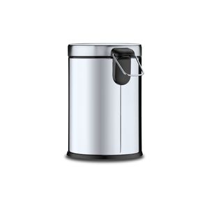 Lixeira Com Pedal E Balde 20l Inox Brinox