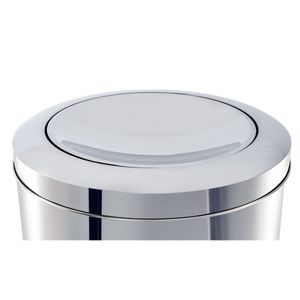 Lixeira Com Tampa Basculante 5.4l Inox Brinox