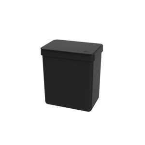 Lixeira Single 2.5l Preto Coza
