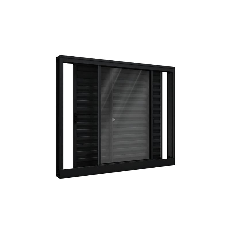 Venez_Alumnio_De_Correr_Lateral_3_Folhas_Mveis_100x100_Preta_Ullian_103617501jpg