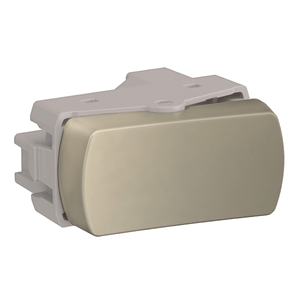 Módulo Miluz Interruptor Intermediário 10a 250v 1 Módulo Dourado Schneider