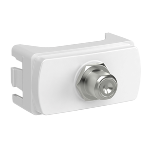 Módulo Miluz Tomada Para Antena De Tv Branco Schneider