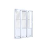 Porta_Fcil_De_Correr_Lateral_3_Folhas_Com_Postigo_E_Grade_Mosaico_213x150_Esquerda_Branco_Ullian_102347201jpg
