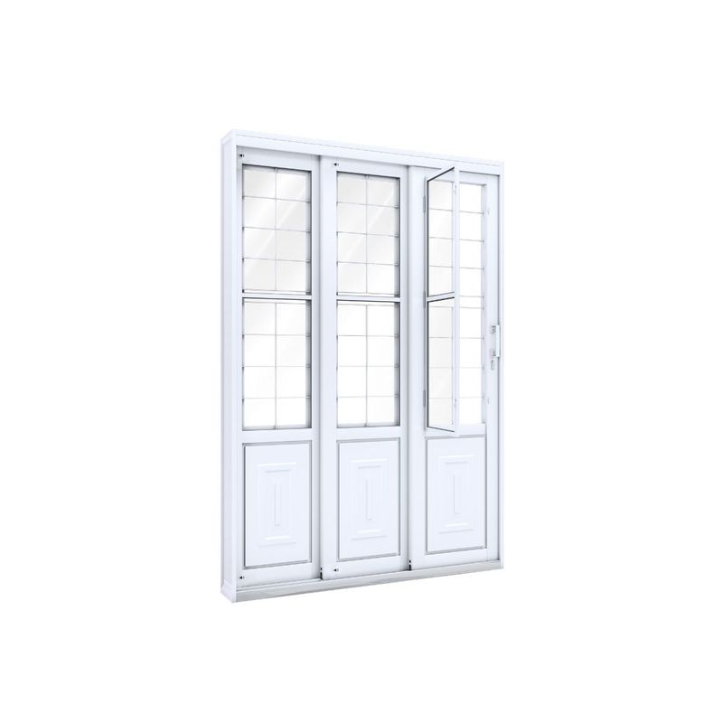 Porta_Fcil_De_Correr_Lateral_3_Folhas_Com_Postigo_E_Grade_Quadrada_213x150_Direita_Branco_Ullian_102347501jpg