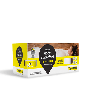 Rejunte Epóxi Superfácil 1kg Corda Quartzolit