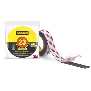 Fita Isolante Autofusão 23 Branco 19mmx2m 3m