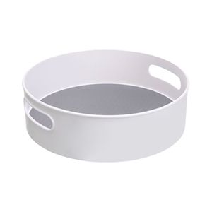 Bandeja Multiuso Giratória Plástico 23x6.5cm Pequena Clink