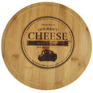 Tabua Queijo Bambu 28x1.7cm Clink