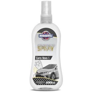 Aromatizante Spray Carro Novo 100ml Rodabril Interbrilho