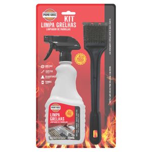 Kit Limpa Grelhas Prime Grill Interbrilho