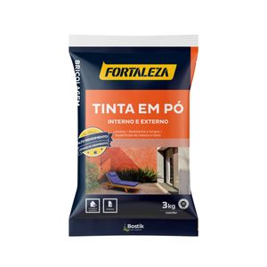 Tinta Em Pó Branco 3kg Fortaleza