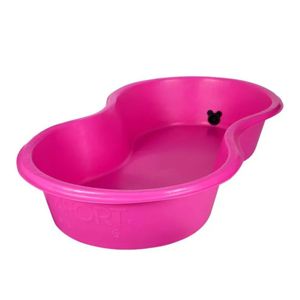 Piscina/Caixa Multiuso Feijão Sem Tampa 100l Rosa Afort
