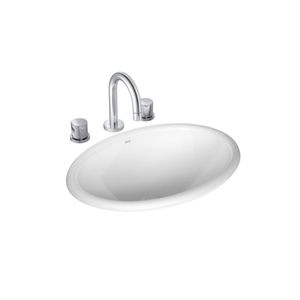 Cuba De Sobrepor Universal Oval 440x310mm Branco Deca