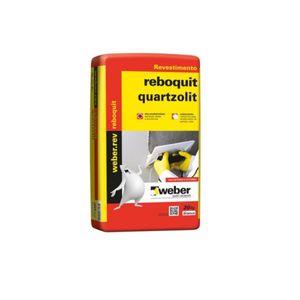 Reboquite 20kg Interno Branca Pronta Para Reboco Quartzolit