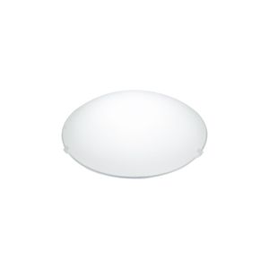 Plafon Sobrepor Clean 25cm Branco 1 Lâmpada Bronzearte