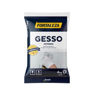 Gesso Fortaleza 4kg Fortaleza