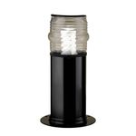 Poste_Aluminio_P30_Com_Vidro_Preto_1_Lmpada_E27_Ideal_77317401jpg