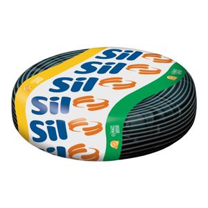 Cabo Flex 10mm Rolo 50mt 750v Preto Sil