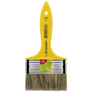 Trincha Simples Cabo Amarelo 610  4  Condor