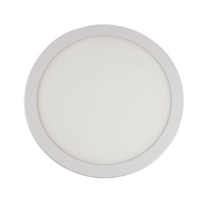 Painel Embutir Slim Led 24w 6500k Redondo Bivolt Branco Bronzearte