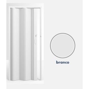 Porta Sanfonada Standard Branco 85x210 Permatti