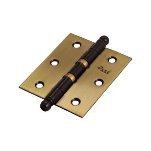 Dobradiça Ferro 3.1/2x3 Oxidado Com Anel Belenus
