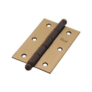 Dobradiça Ferro 3.1/2x2.3/8 Com Alça Oxidado Belenus
