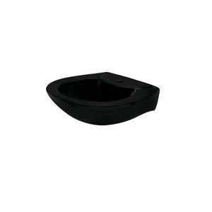Lavatório Para Coluna 55x48 Luna Preto Il912 Icasa