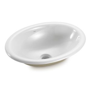 Cuba Sobrepor 44x32 Oval Branco Il6600 Icasa