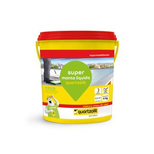 Super Manta Liquida Branca 4kg Quartzolit