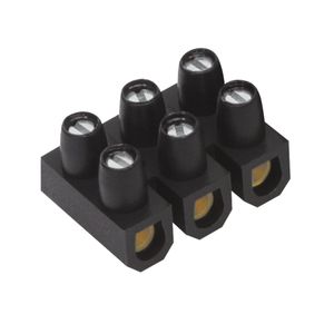 Conector 4mm Multiplo Barra 3 Bornes Fame