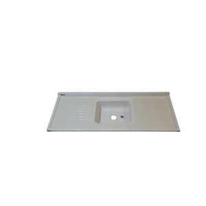 Pia Isocril 1.20m Cuba Esmaltada Branco Corso