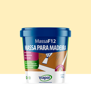Massa F12 Marfim 400gr Viapol