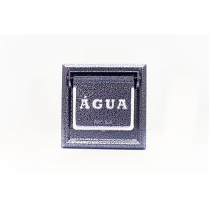 Visor Água Eco Reto Preto Pint Art