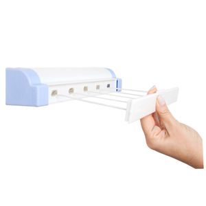 Varal Automático Rotoflex Branco Com 5 Cordas De 4.10m Secalux