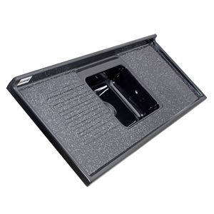 Pia Isocril 1.80m Cuba Esmaltada Preto Corso