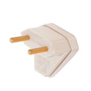 Plugue Sobrepor Bipolar 2p 10a Cinza Fame