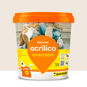 Rejunte Acrílico 1kg Palha Quartzolit