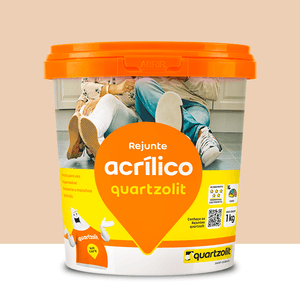 Rejunte Acrílico 1kg Bege Quartzolit